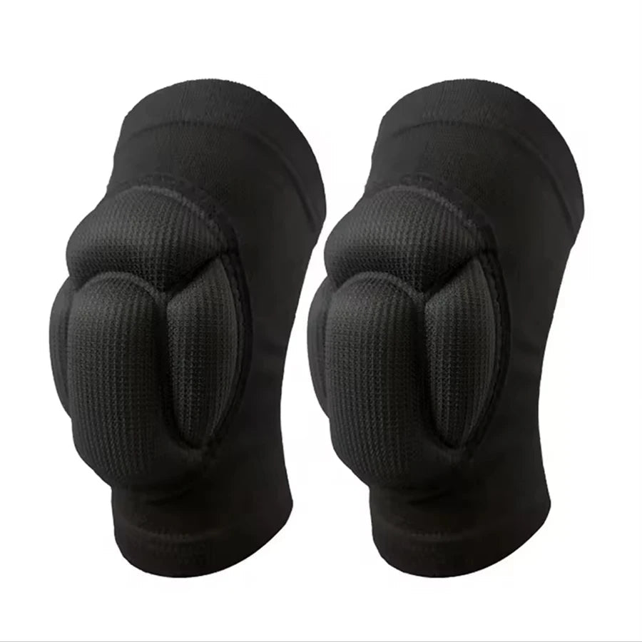 1Pair Thickened Protection Sports Kneepad Gym Support Fitness Gear Gear Basketball Brace Protector Male/Female Non Slip Pads 