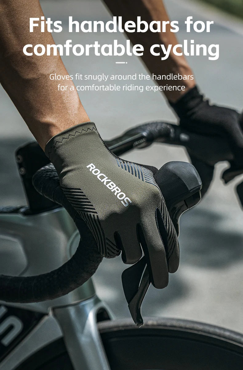 Breathable Cycling Gloves with Touchscreen Grip for Road & MTB