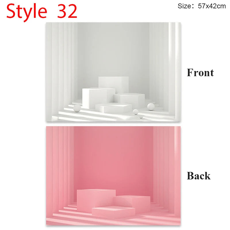 Double-Sided Photo Background Sheet, 57 × 42cm