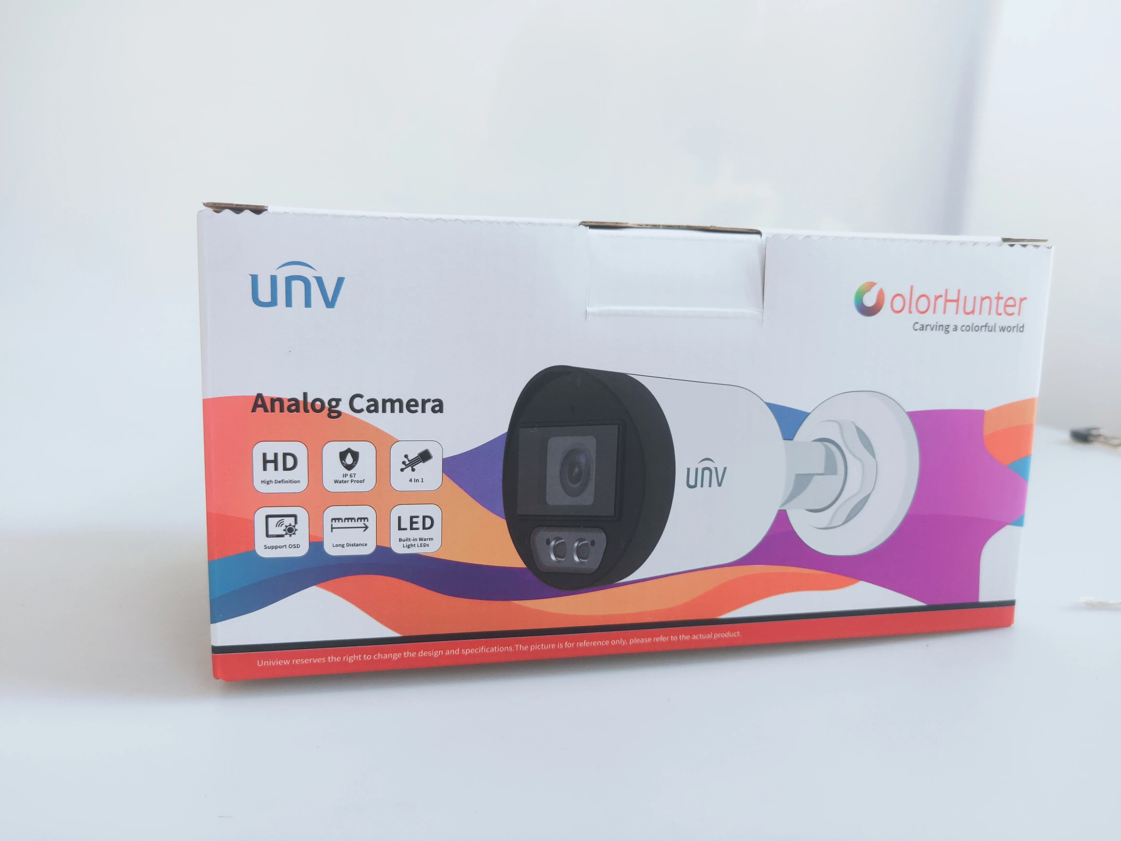 UNV Uniview UNIVIEW UNV 2MP ColorHunter HD Fixed Mini Bullet Analog Camera UAC-B122-AF28M-W UAC-B122-AF40M-W 