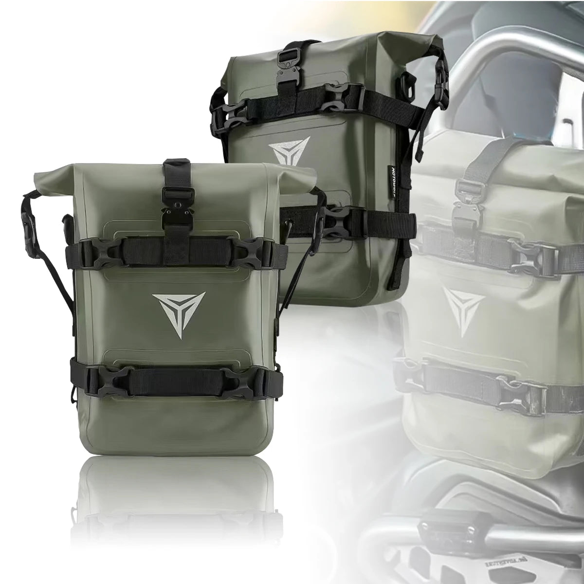 Motorcycle Crash Bar Waterproof Storage Bag for GS, ADV & More
