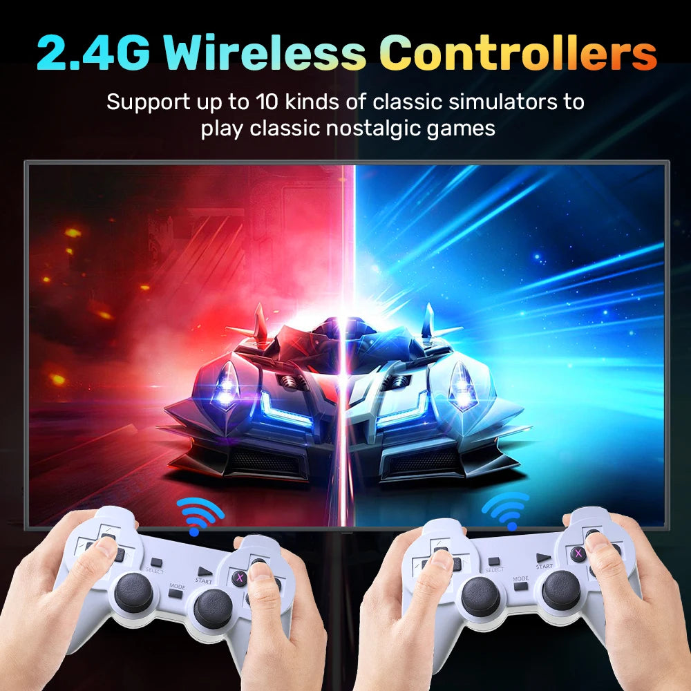 M15 Game Stick Mini TV Handheld Game Console with 64GB and Retro Games