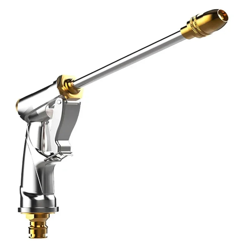Long-Reach Adjustable Garden Hose Spray Gun