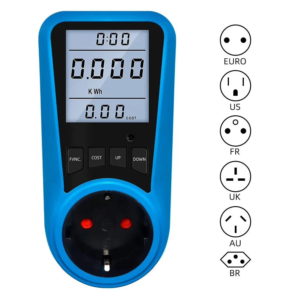 Plug-In Digital Electricity Usage Monitor