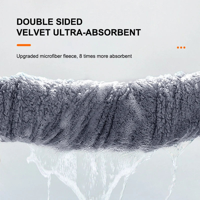 SEAMETAL 40X100CM Car Wash Towel Coral Velvet Microfiber Clean Cloth No Hemming Thickened Soft High Absorbent Car Washing Towels 