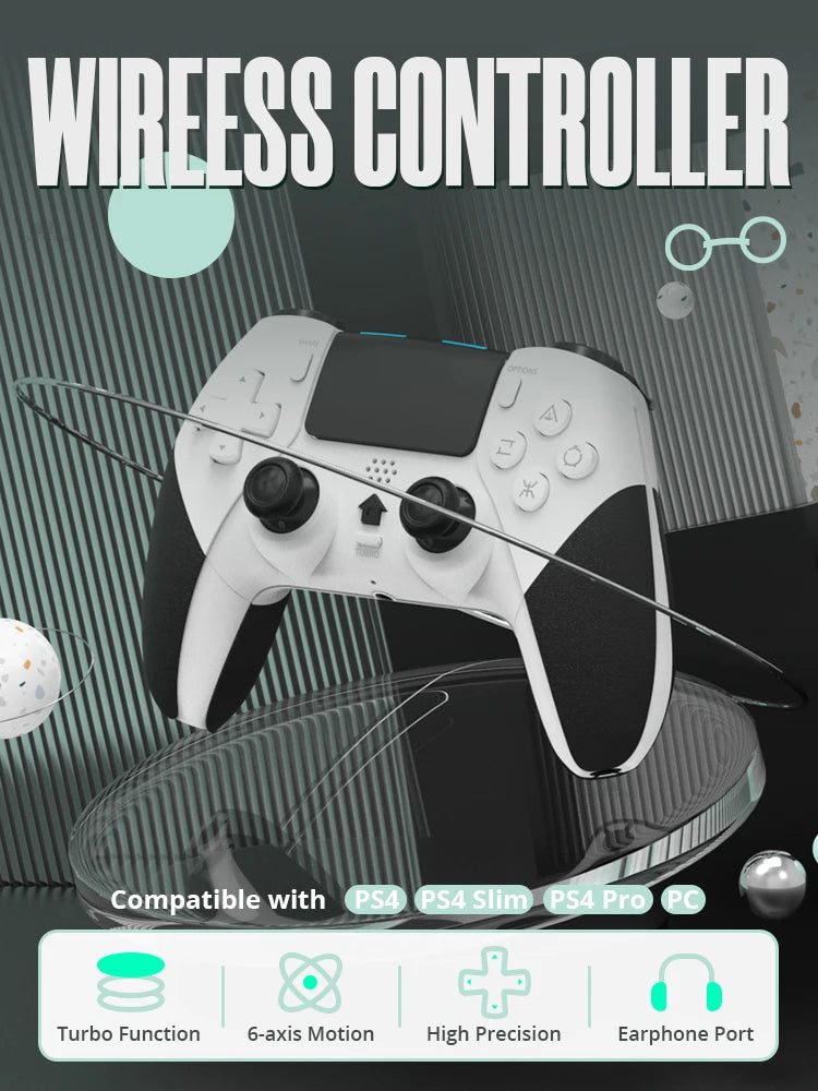 Bluetooth Wireless Controller for PS4 & PC 🎮 