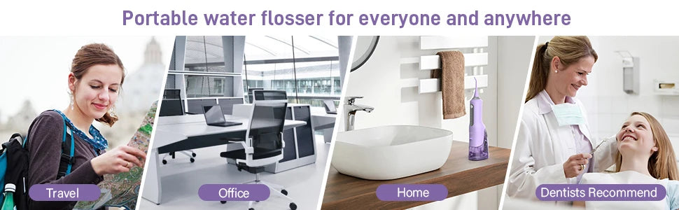 Cordless Electric Water Flosser for Powerful Everyday Oral Care