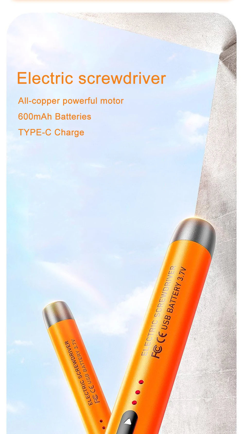 Rechargeable Precision Electric Screwdriver Set