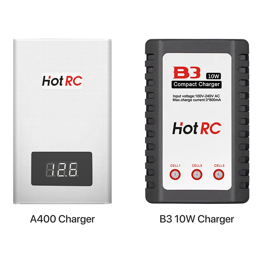 A400/B3 LiPo Balance Charger, Model and Plug Options