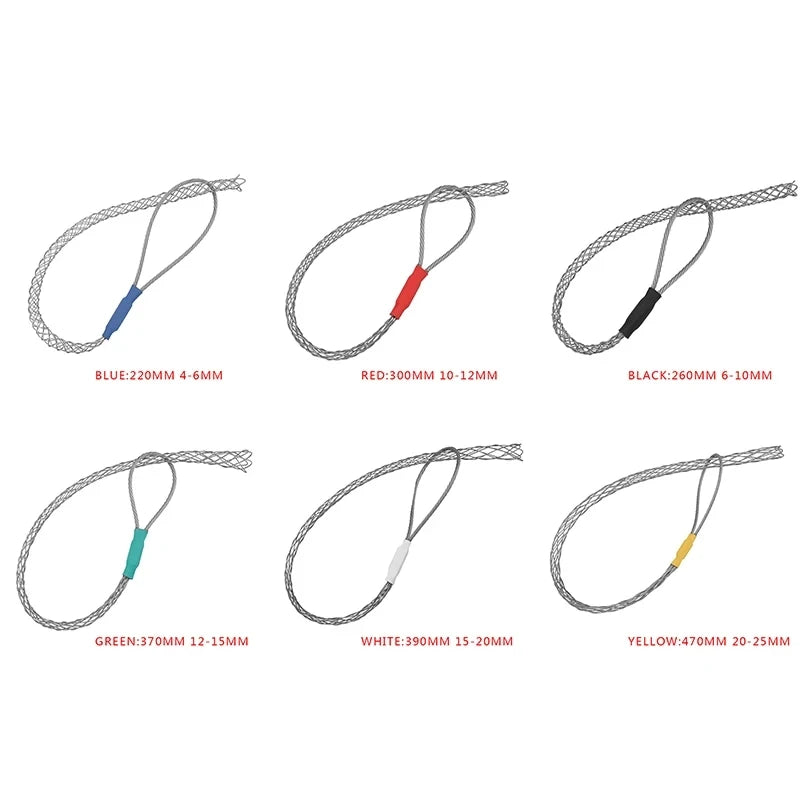 Cable Pulling Mesh Grip - Diameter Options