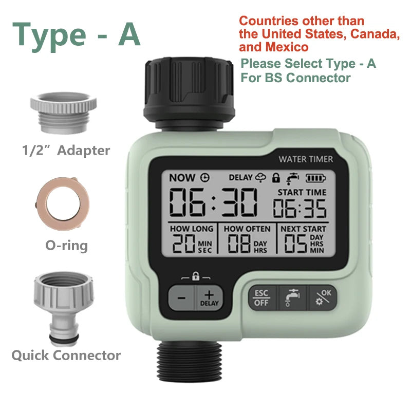 HCT-322 Digital Garden Water Timer