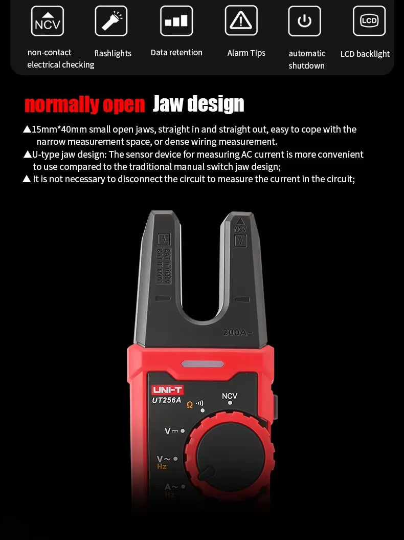 UT256A/UT256B Digital Fork Meter
