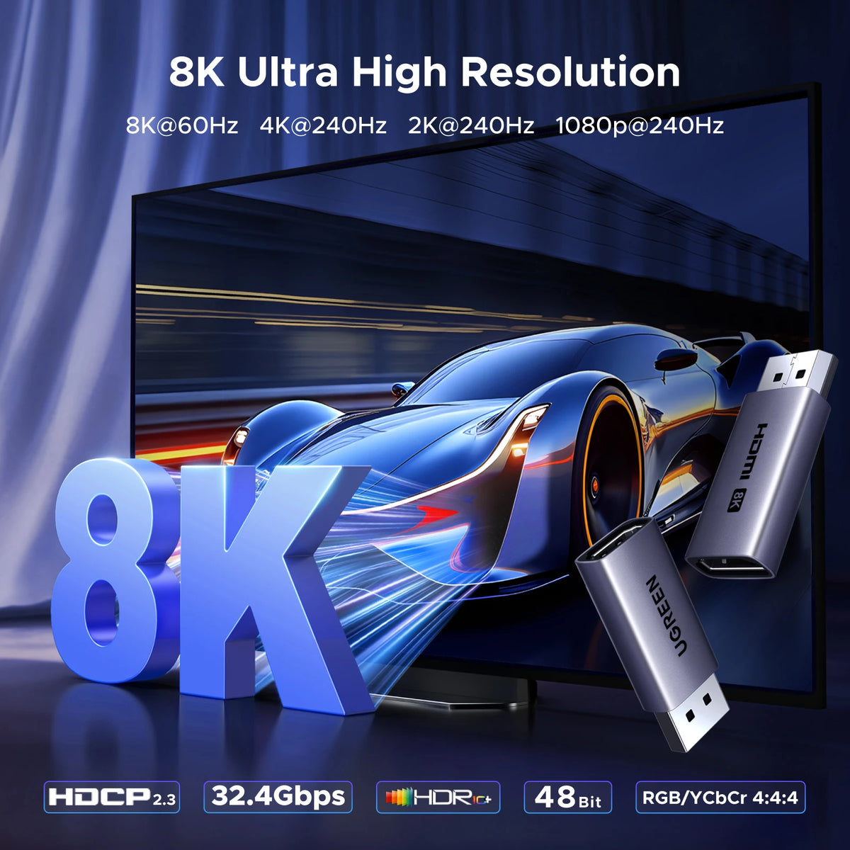 DisplayPort to HDMI Adapter - Pack Options