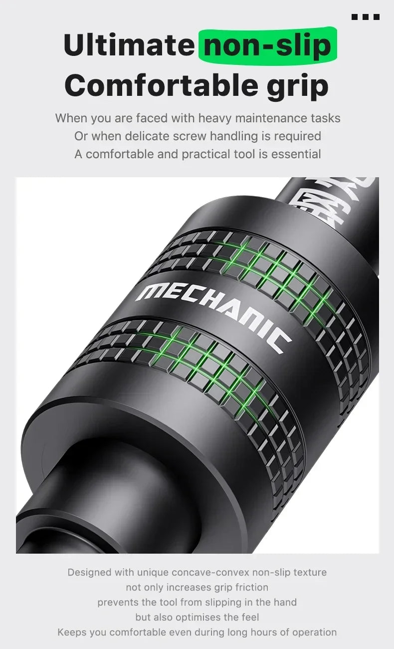 Precision Manual Screwdriver - Tip Options