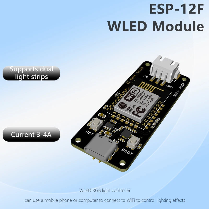 ESP8266 WLED Wi-Fi LED Controller Board