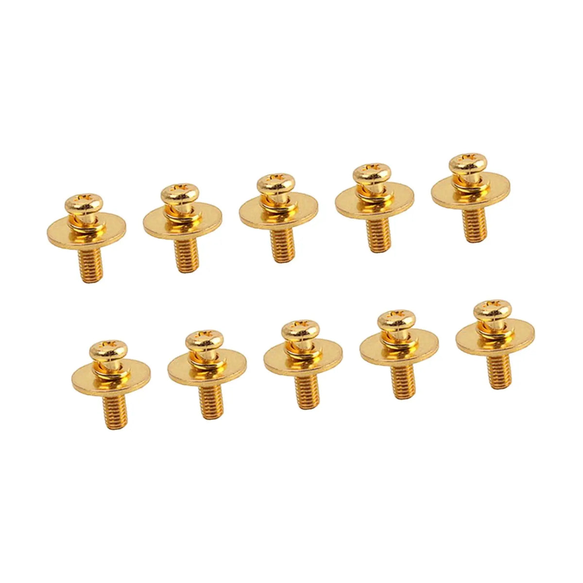10 μεταλλικά βιδάκια στερέωσης των γίων, 1,9 cm