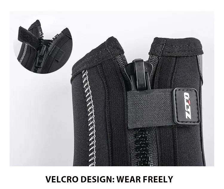 5mm Neoprene Dive Boots Wetsuit Side Zipper Men Women Snorkeling Scuba Diving Shoes Boots Water Sports Accessories 