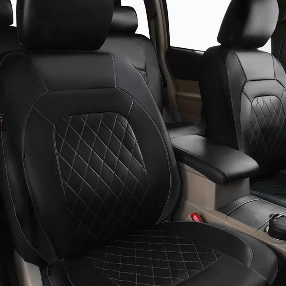 SEAMETAL Wrapped Car Seat Cover Full Surrounded  Vehicle Seat Cushion Anti Scratch Car Seat Protector Universal for Sedan Suv