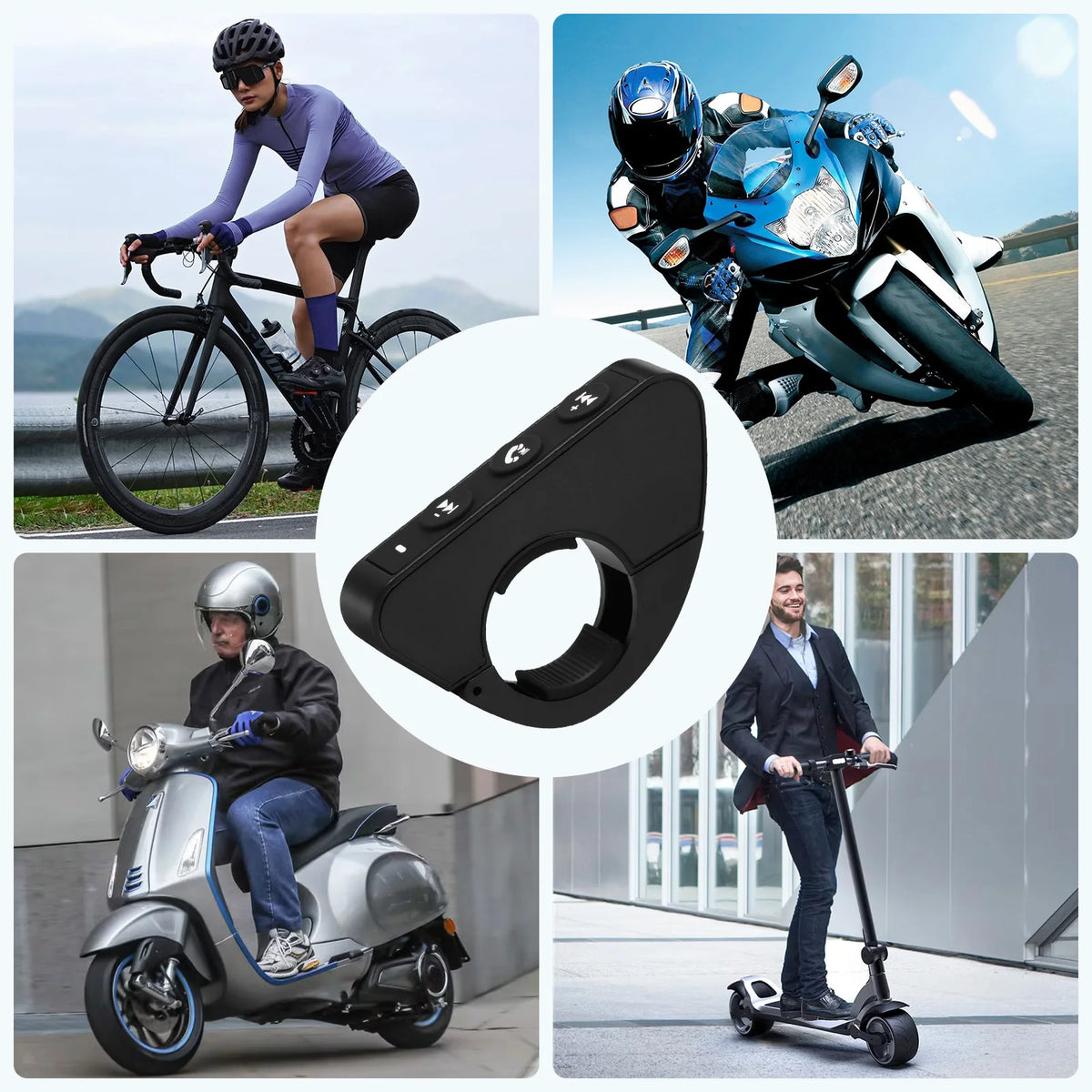 Bluetooth Handlebar Media Remote
