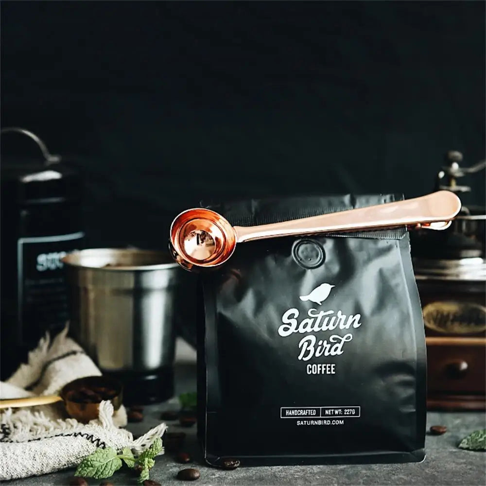 Coffee Measuring Scoop with Bag Clip