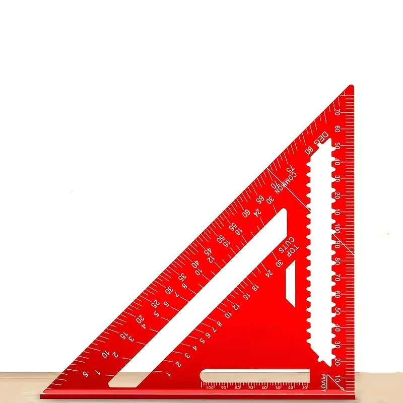 Aluminium Triangular Woodworking Square