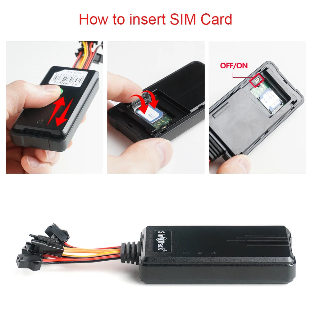 4G GPS Tracker for Car and Motorcycle with Remote Fuel Cut and Free App