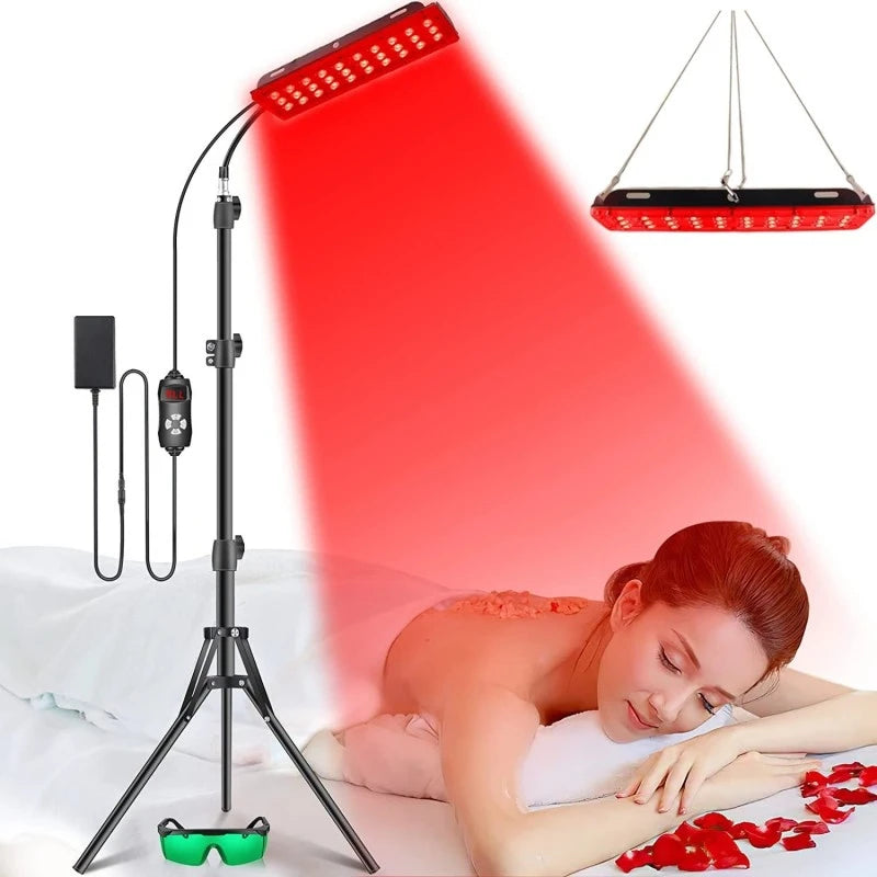 LED Red Light Healthcare Lamp For Full Body Face Near Infrared Light sauna for Joint Muscle Relieve Beauty Health Gadget 