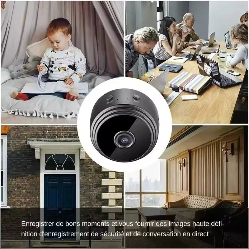Wireless Indoor Surveillance Camera with HD Audio