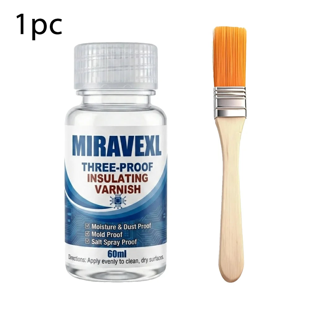 PCB Conformal Coating with Brush - 60ml