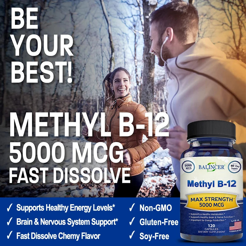 Vitamin B12 ve formě kapslí