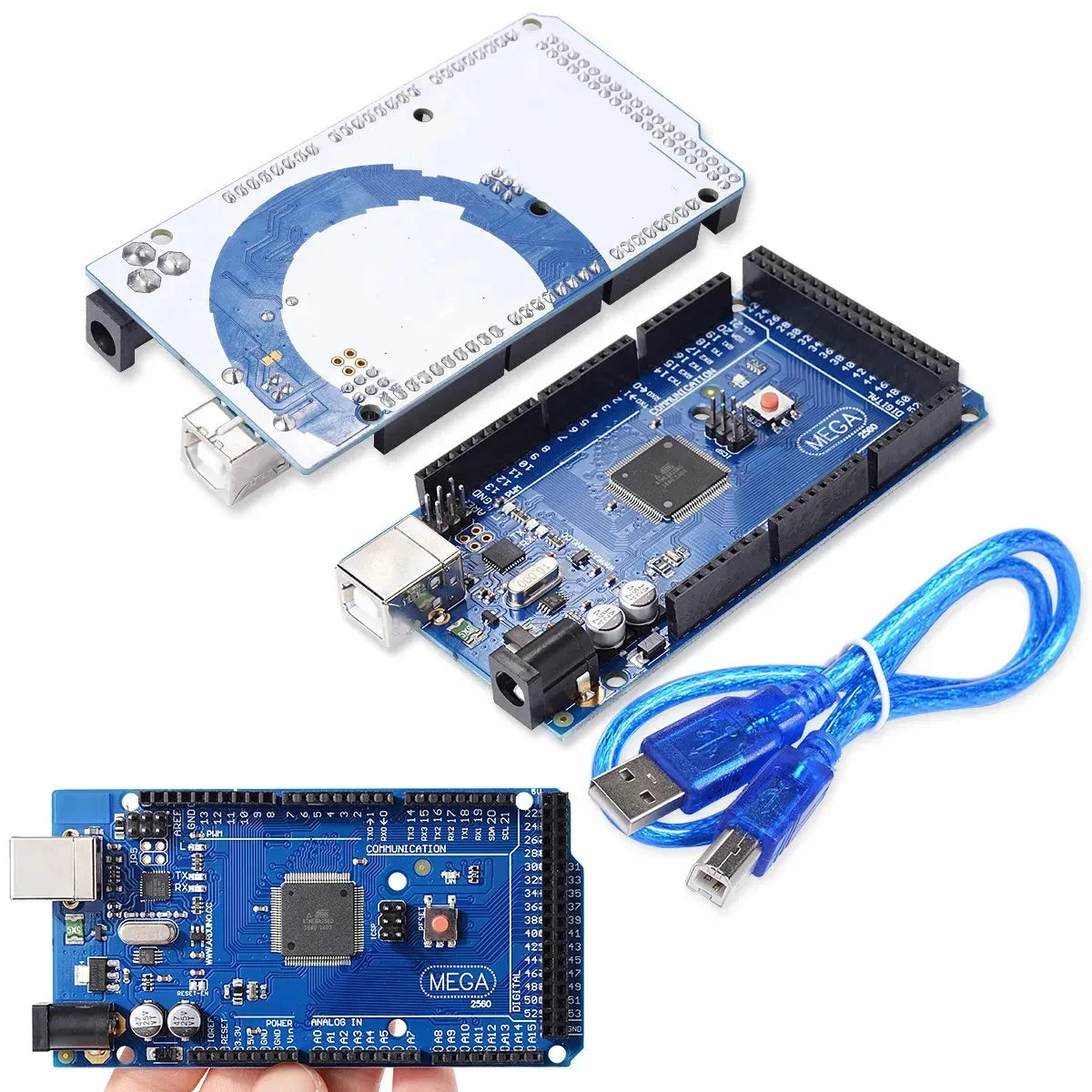 Carte de développement MEGA 2560 R3 ATmega2560 avec option USB