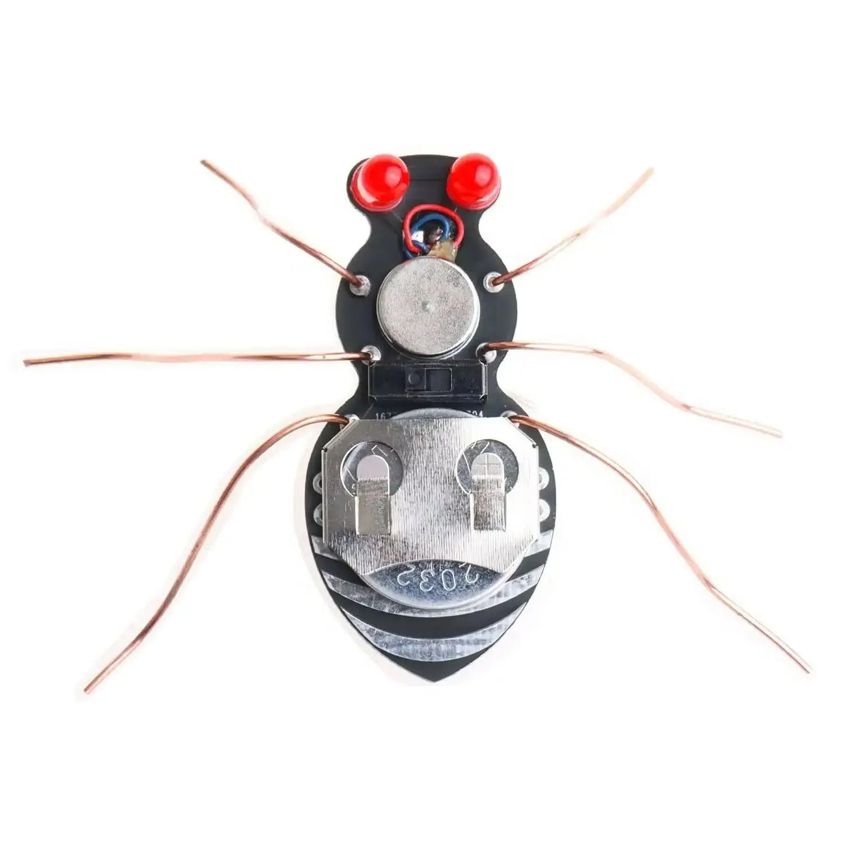 DIY Insect Soldering Kit with Vibration Motor & LED Eyes
