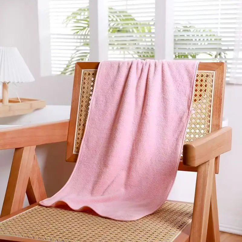Conjunto de Toalhas de Coral Fleece, Toalhas Macias e Absorventes para Banho e Rosto
