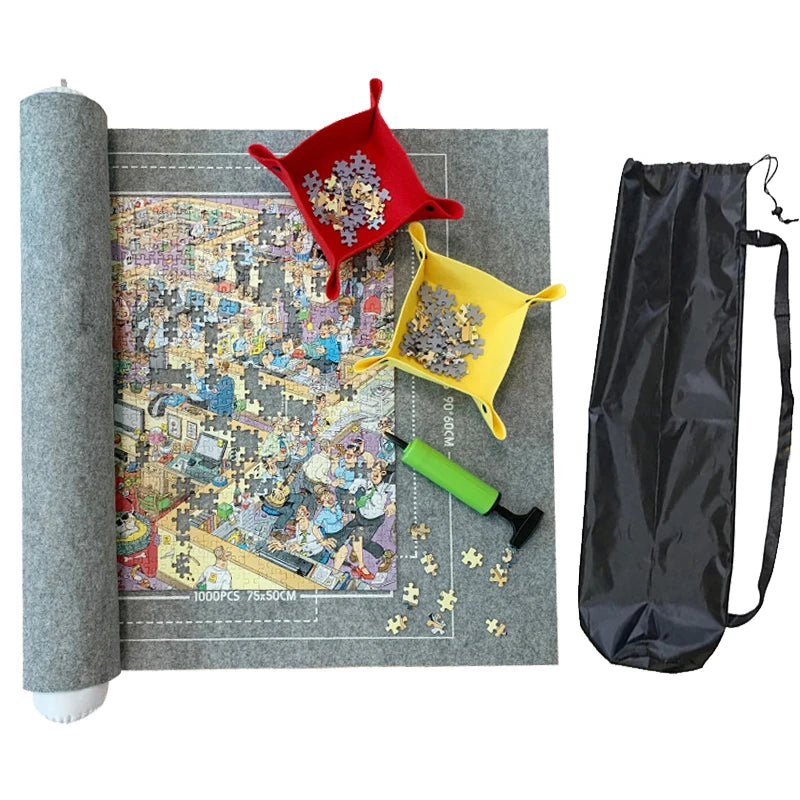 Covor pliant pentru puzzle-uri – Mărime și opțiuni de culoare