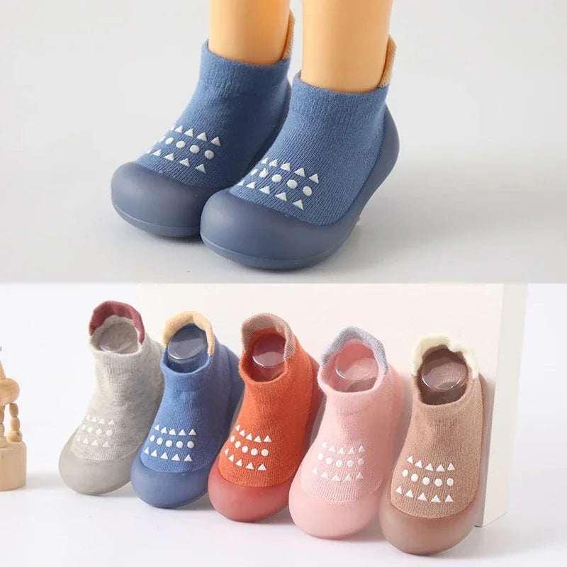Non-Slip Baby Sock Shoes – First Walkers