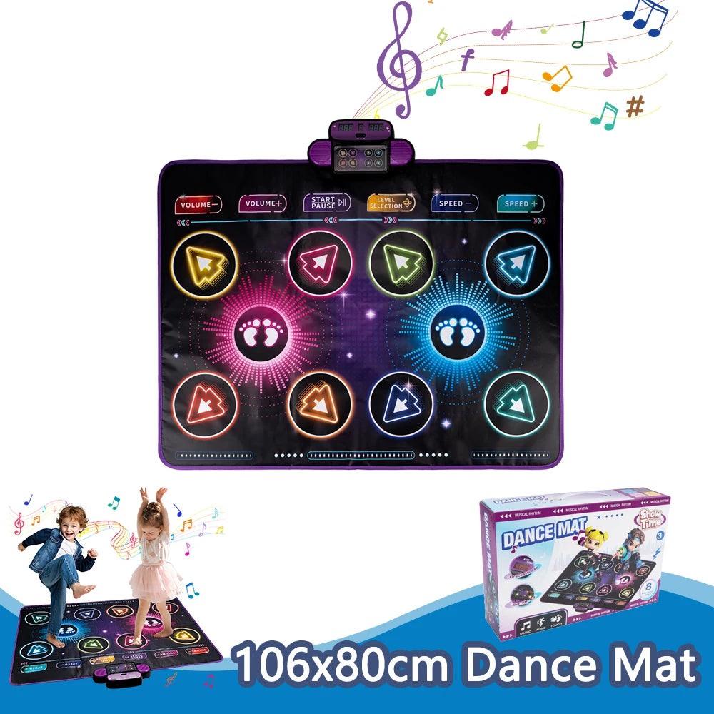 Kids Electronic Dance Mat with Double Player Mode