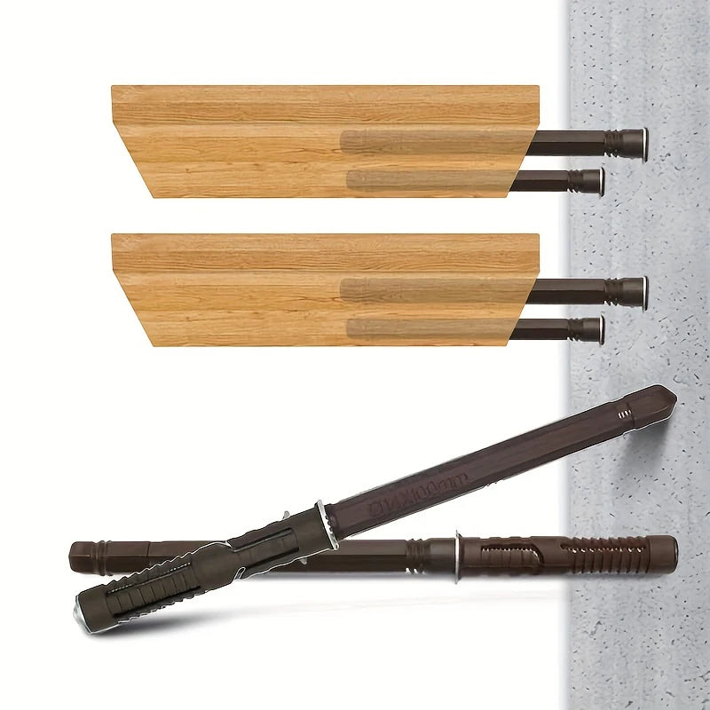 Concealed Floating Shelf Brackets, 6 Pieces