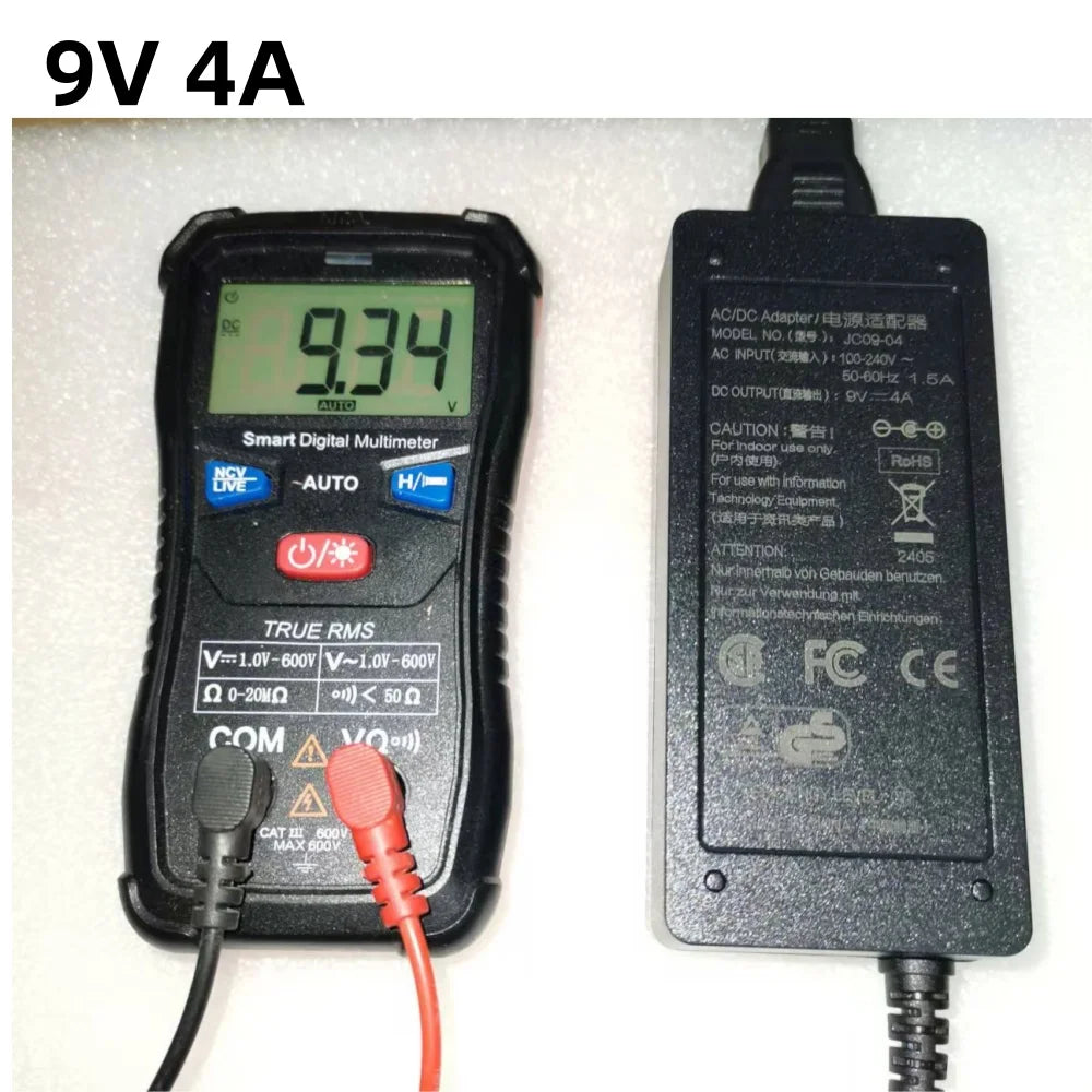 5V 6V 7.5V 9V 12V 13.5V 15V 16V 18v 19V 20V 24V 28V 30V 32V 36V 42V 48V 2A 3A 1a 4A 5A 6A Power Supply Adapter Converter Charger