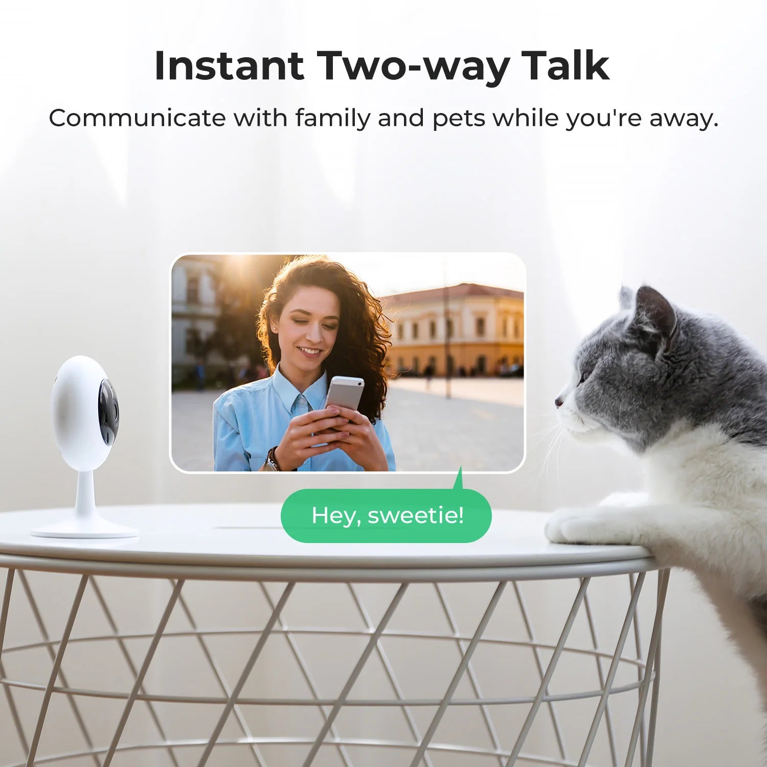 IMILAB SC230 2.5K Indoor Wi-Fi Security Camera with AI Detection