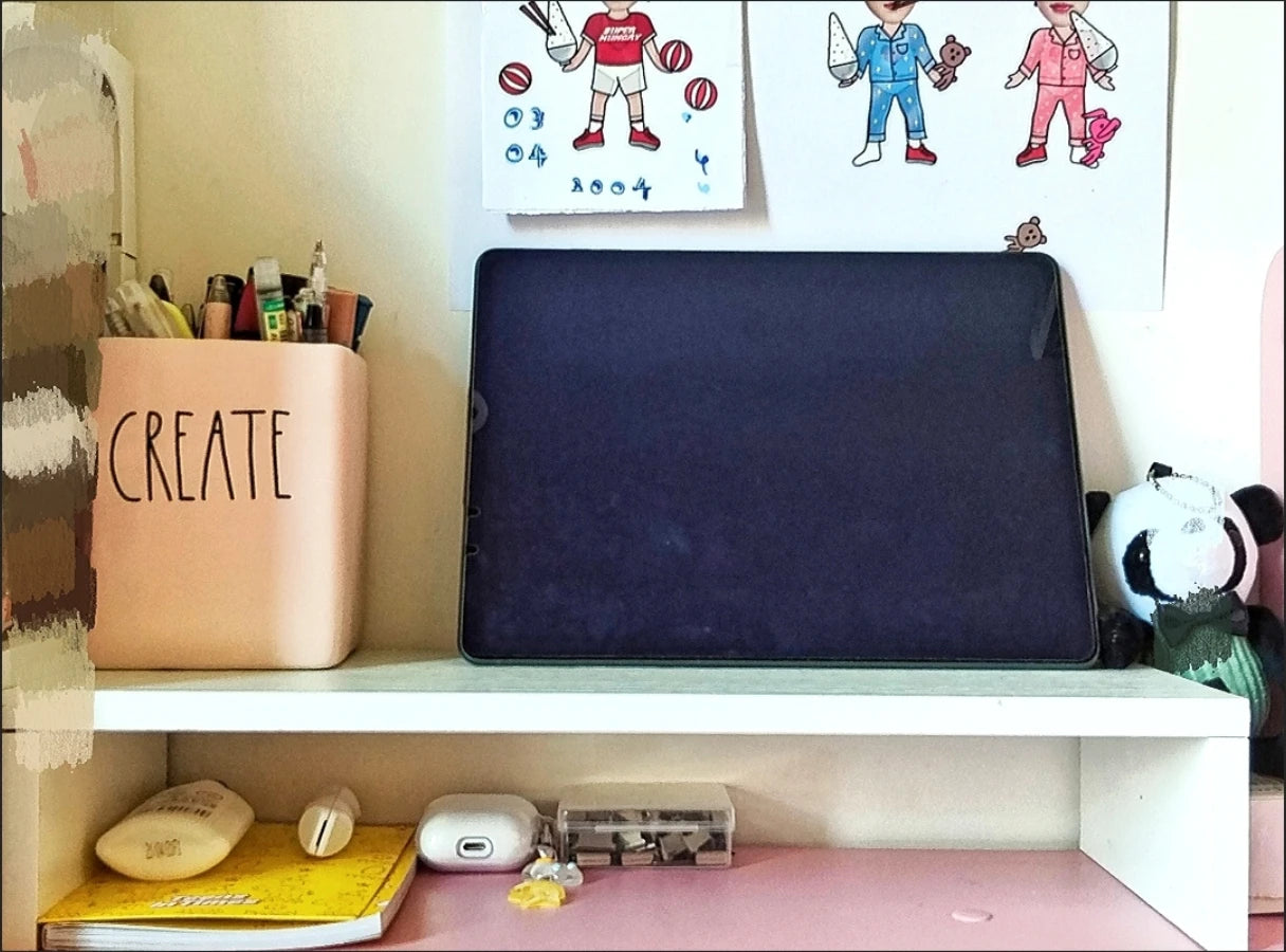 Monitorverhoger met opbergruimte – bureau-organizer voor laptop en scherm