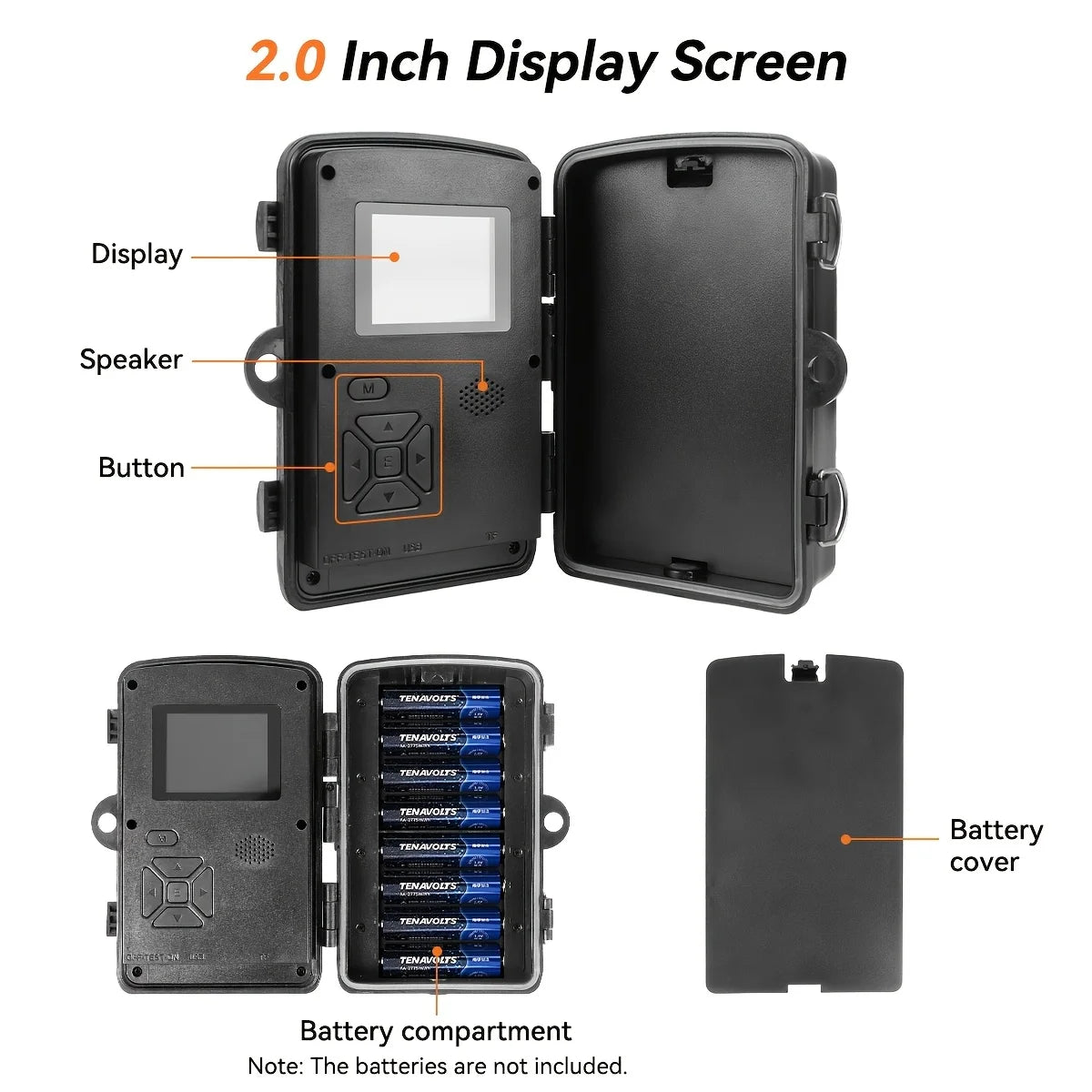 Kamera za praćenje H1 - uz opcionalnu karticu od 16 GB ili 32 GB