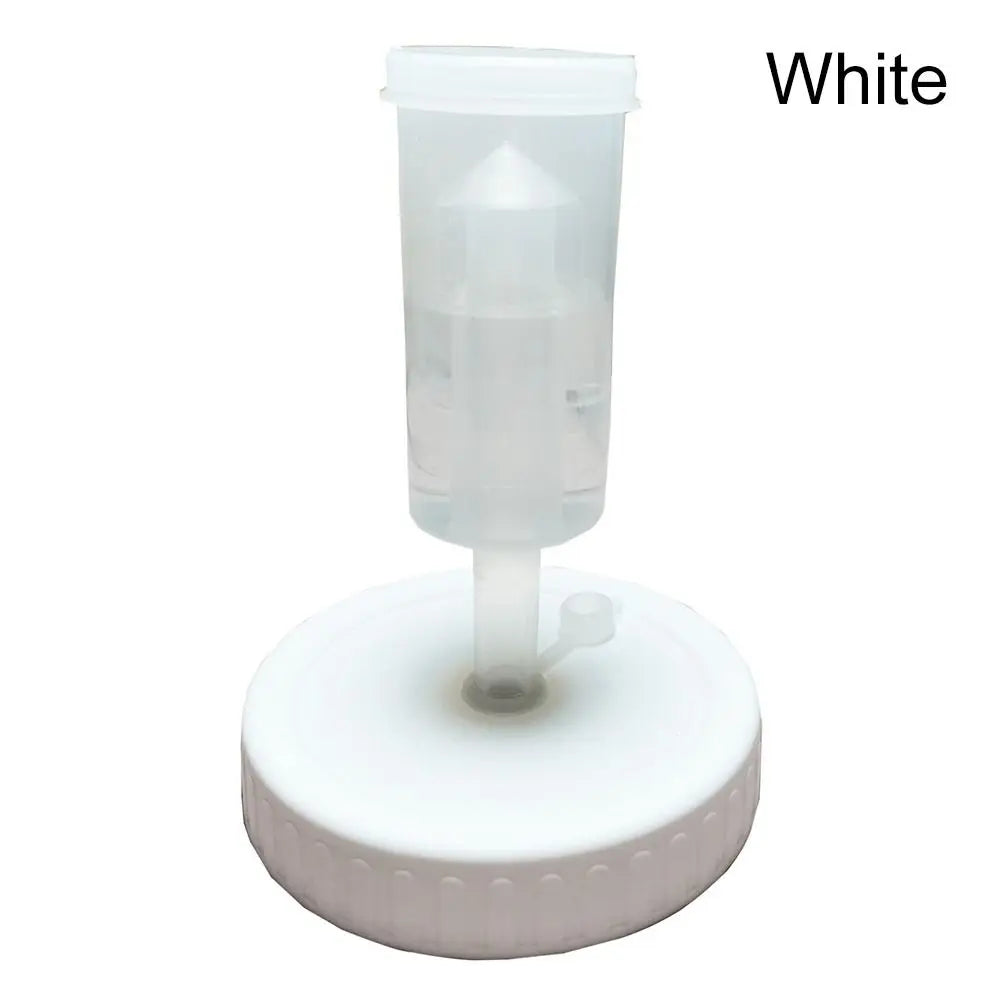 Tamponete de fermentação Tampa de silicone premium para jarro Mason boca larga 86mm válvula de exaustão de via única cobertura de jarro