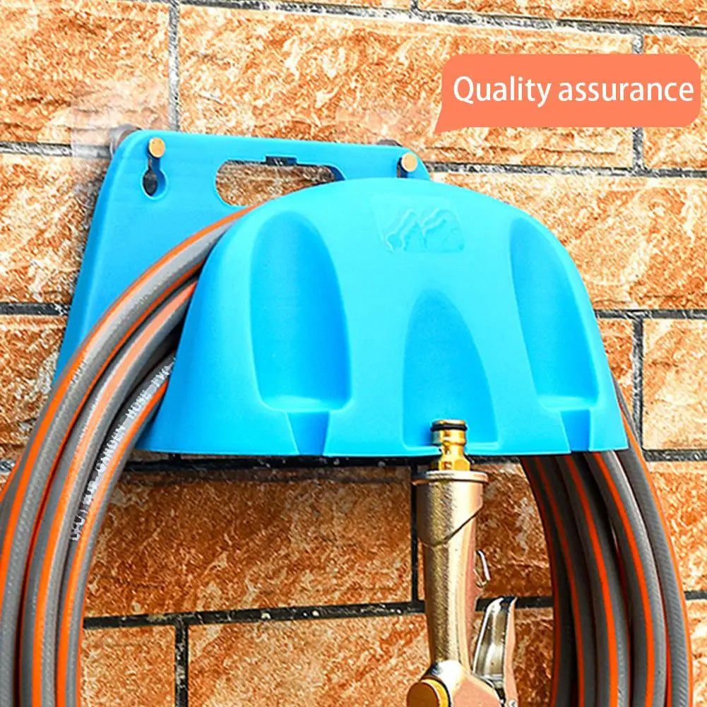 1pcs Wall Mounted Garden Irrigation Hose Pipe Hanger Plastic Rack Tap Watering Hose Organizer Storage Holder Pipe Winding Frame 