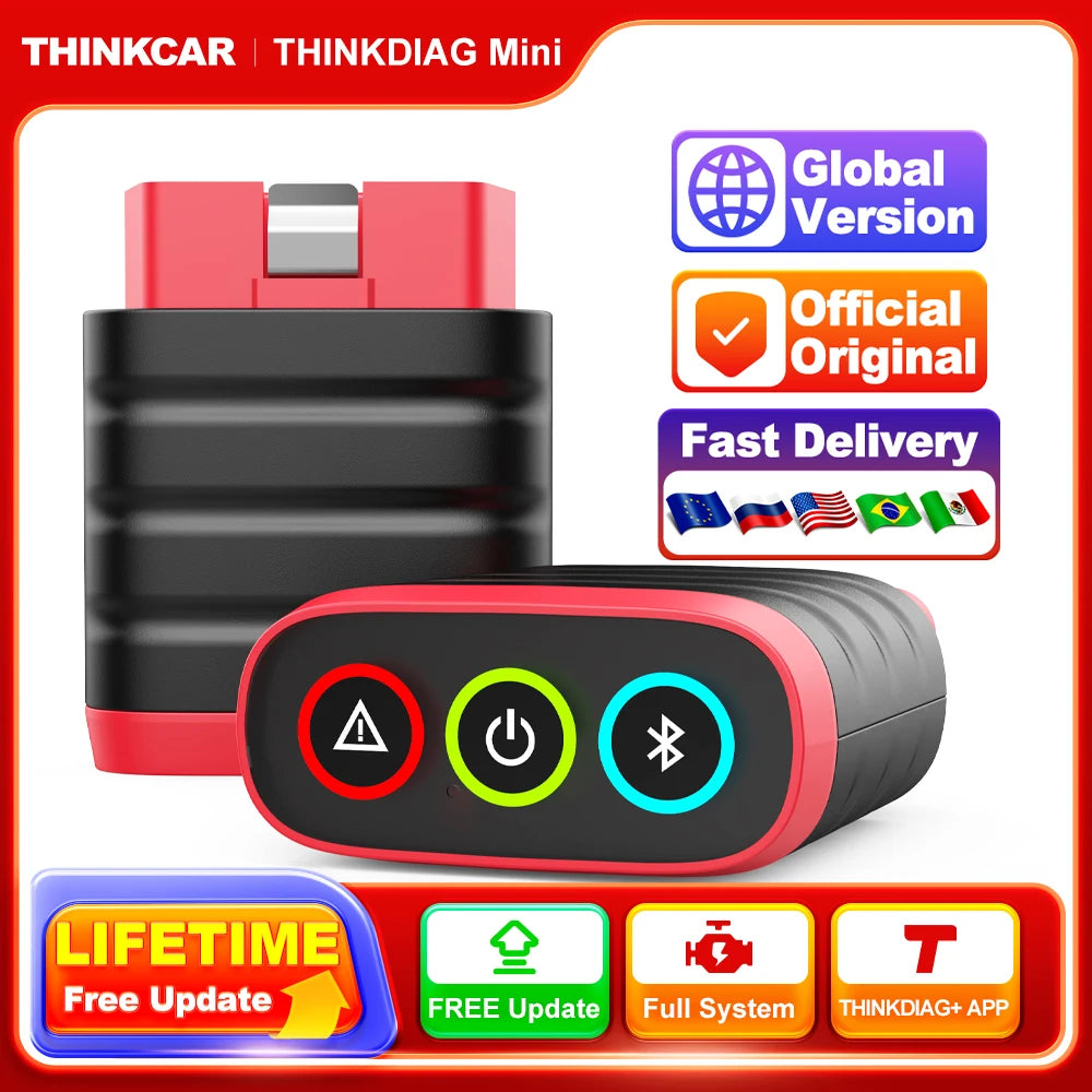 Mini Bluetooth OBD Vehicle Diagnostic Scanner