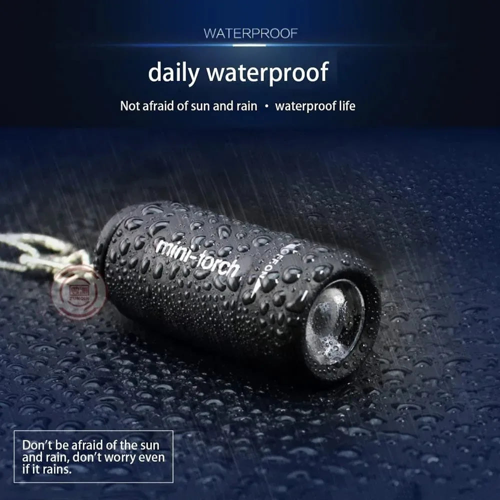 USB Rechargeable Keychain Torch