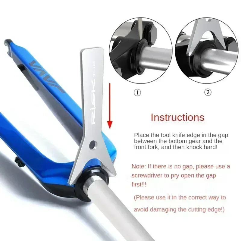 Fahrrad-Headset-Kronenring-Entfernerwerkzeug