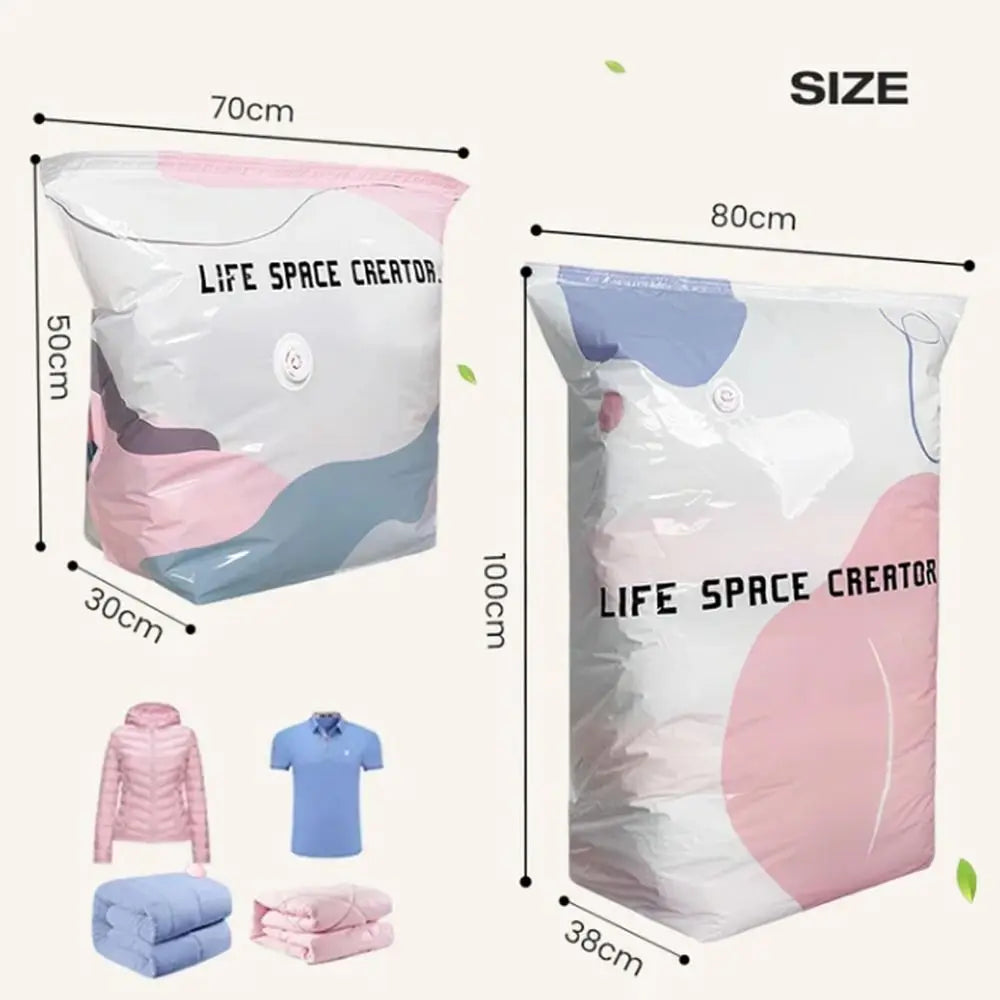 Press & Seal Vacuum Storage Compression Bag