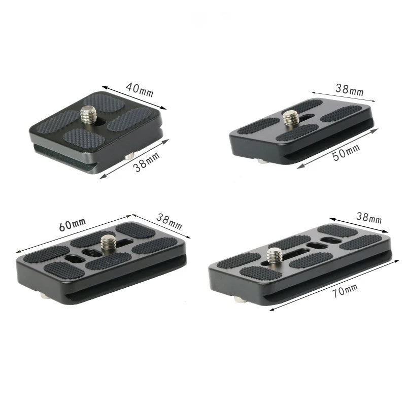 Quick-Release Camera Plate with 1/4 Inch Screw