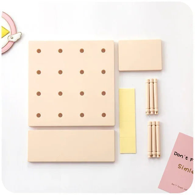 Plastic Pegboard Wall Organiser, Colour Options