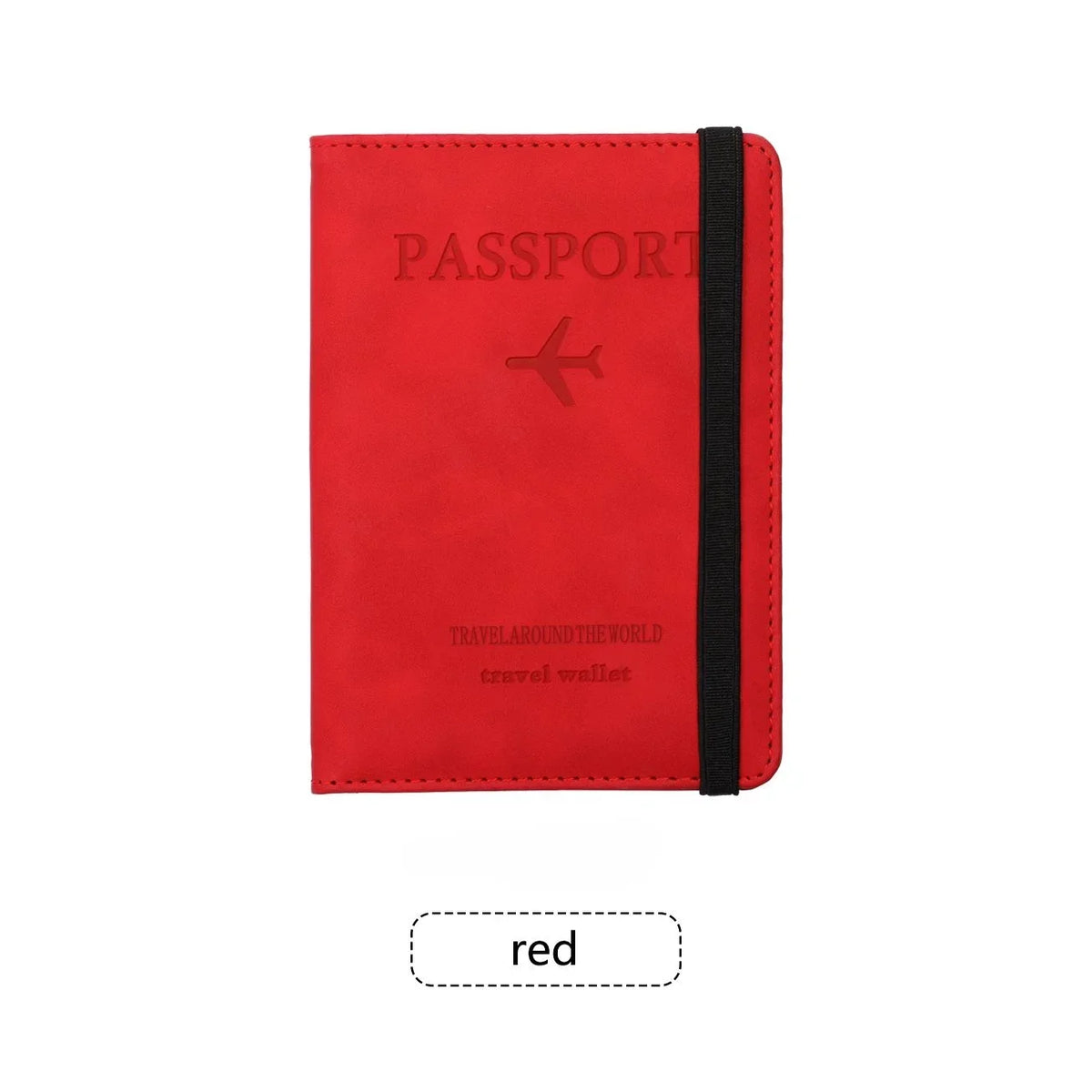 Travel Passport Holder with Card Slots